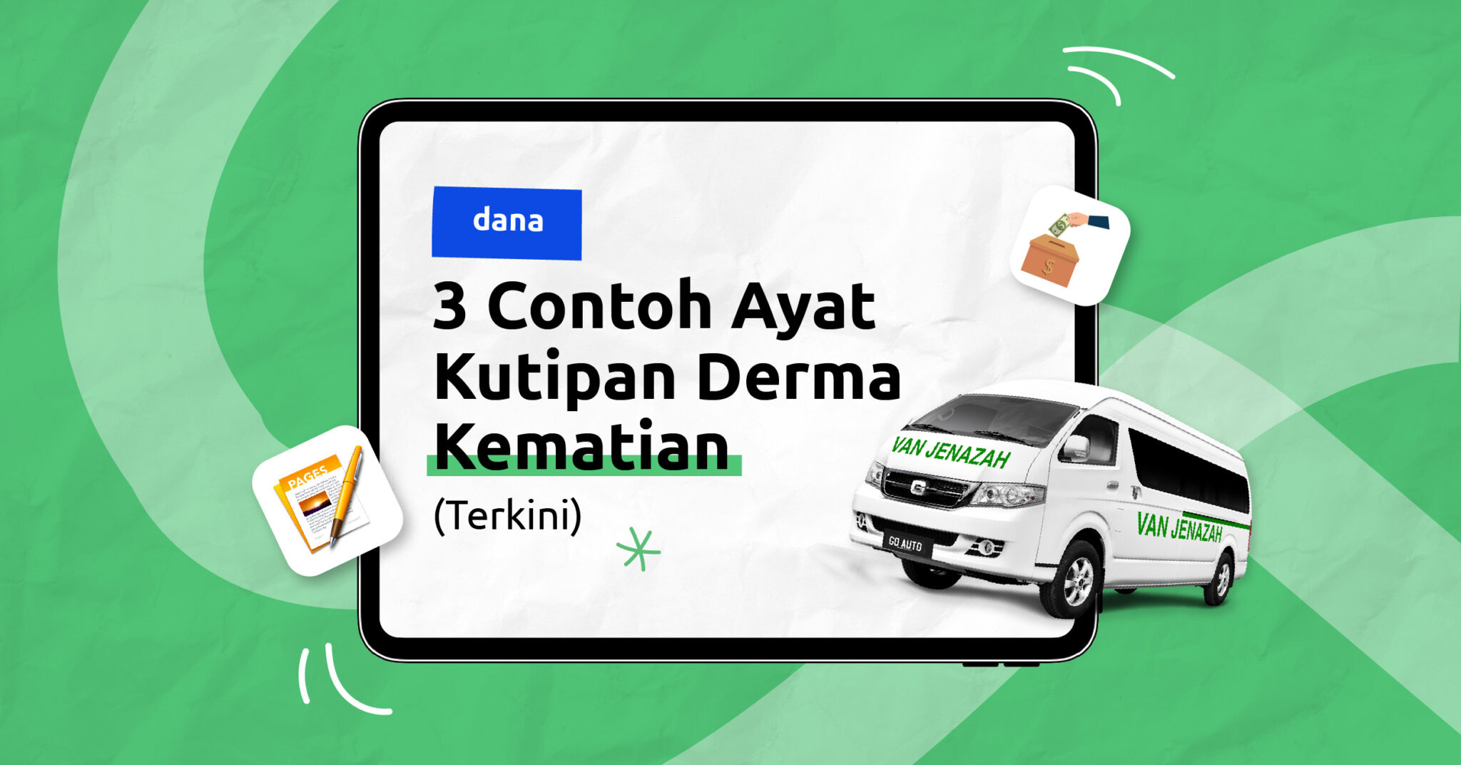 3 contoh ayat kutipan derma kematian (TERKINI)